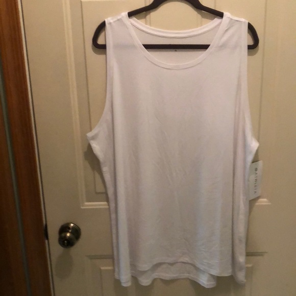 Athleta Tops - Athleta White Tank Top NWT